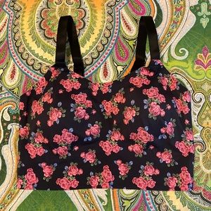 Eby Adjustable Bralette, size SDD - Floral